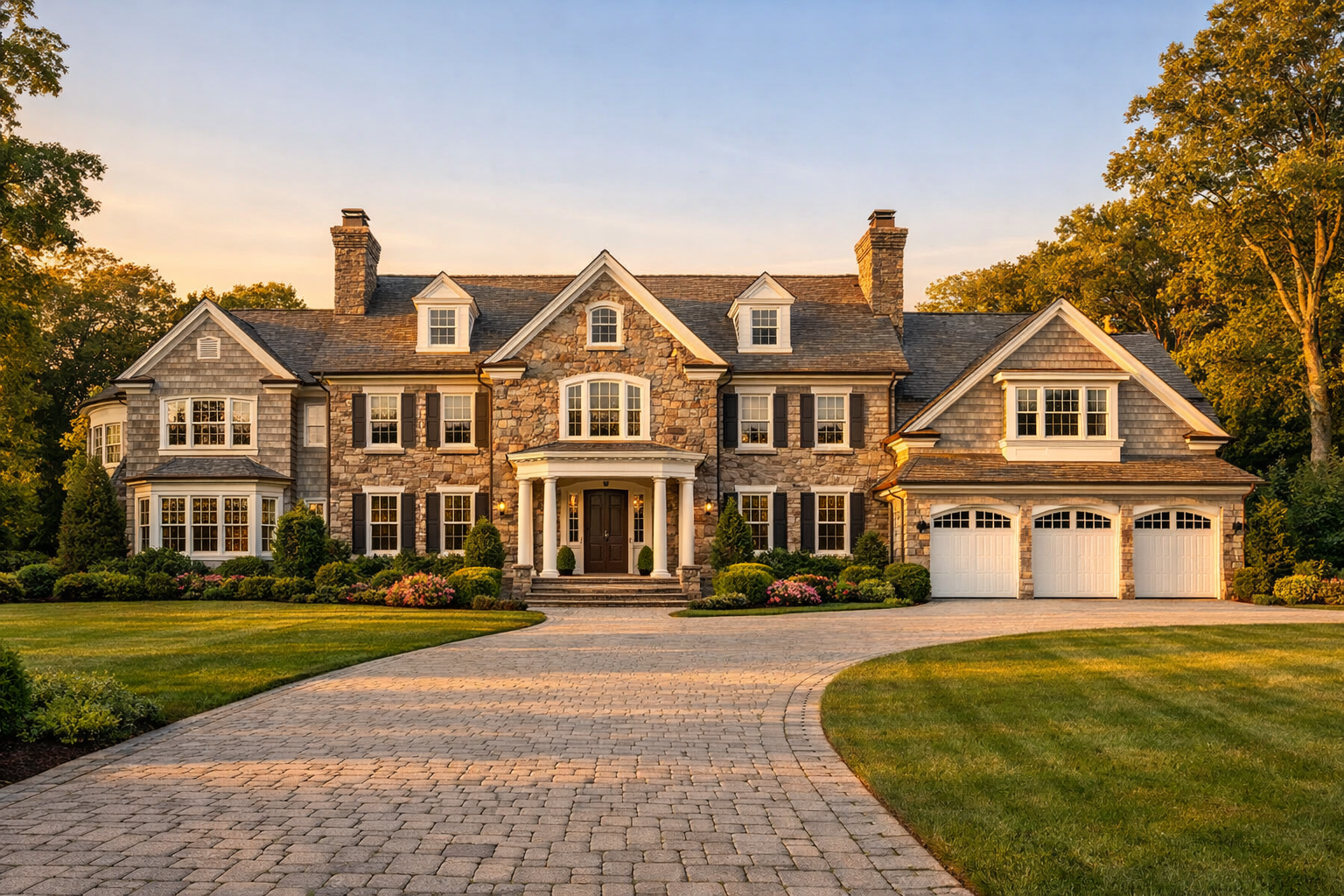 Pristine home exterior