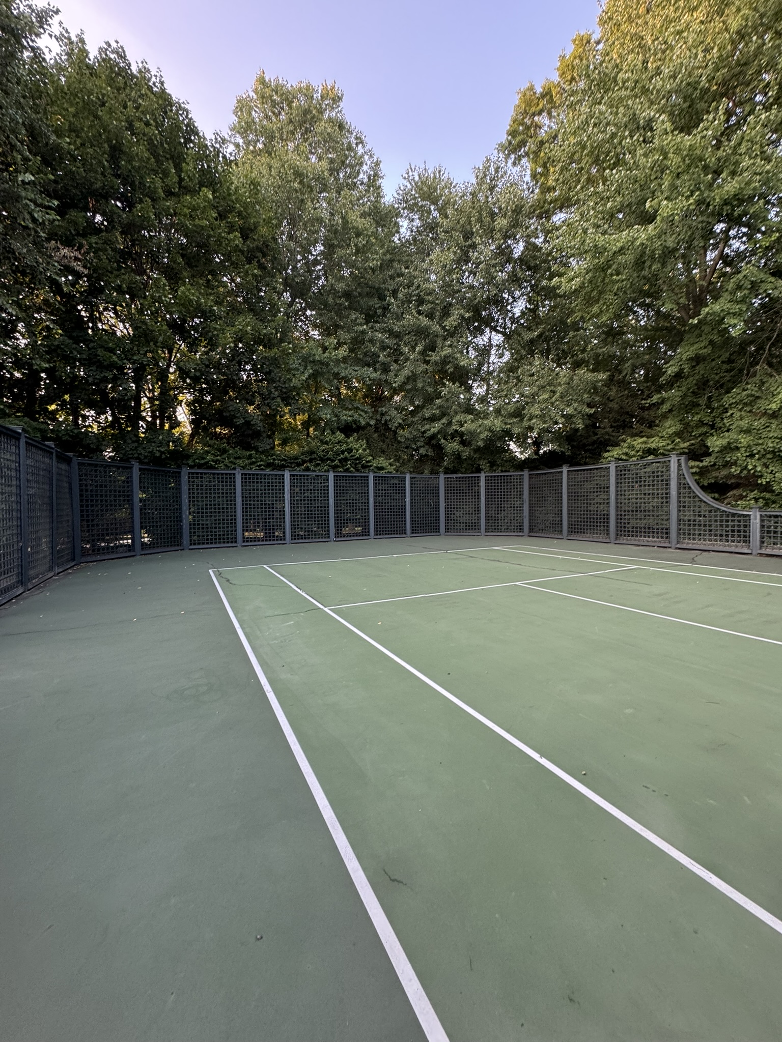 Tennis Court Revival — after